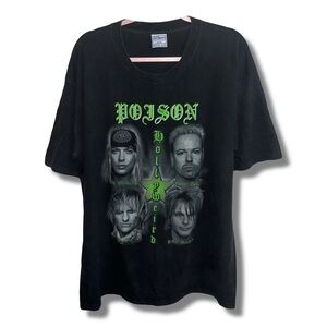 2002 Poison “Hollyweird” Tour Tshirt